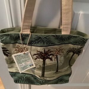 Tropical island tote